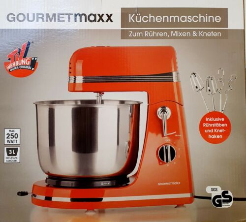 Gourmetmaxx Küchenmaschine 3 Liter 250w